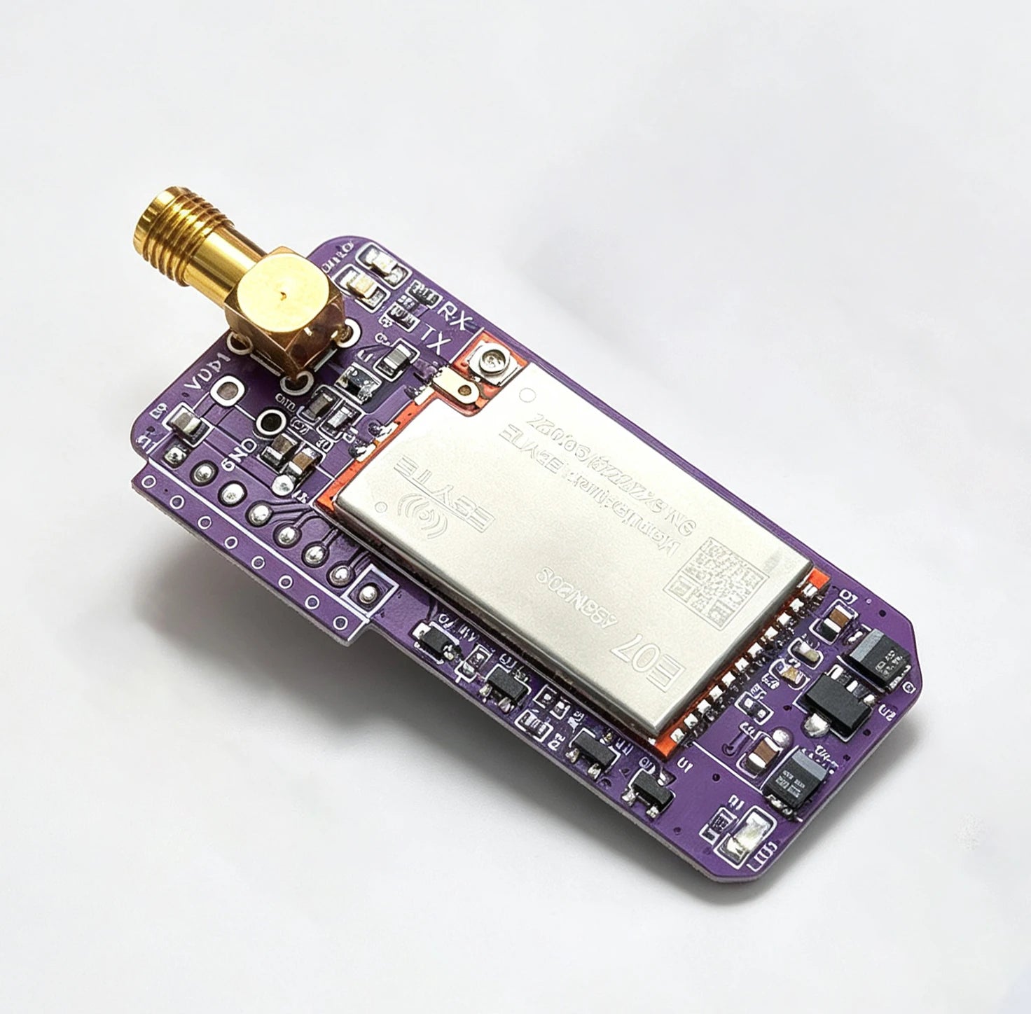 NRF Module CC1101 Expansion Board, 18dBm External High-Gain 433MHz Sub-GHz Wireless Module