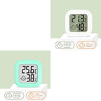 1/2pc LCD Digital Thermometer Hygrometer Indoor Room Electronic Temperature Humidity Meter Sensor Gauge Weather Station For Home