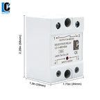 LCTC SSR Relay DC TO AC DC TO DC AC TO AC Solid State Relay Single Phase 10A 25A 40A 60A 80A 100A 120A 200A 240A LC-1-DA/AA/DD