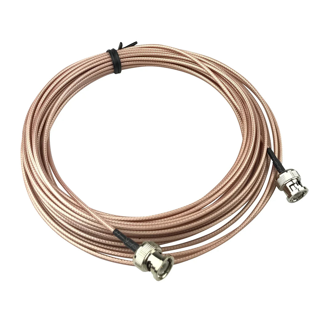 Uvusee 3M/5M/10Meters BNC Male To BNC Male RG316 Pigtail Cable RF Coaxial Cables CCTV HD SDI Camera Video Signal Transmission
