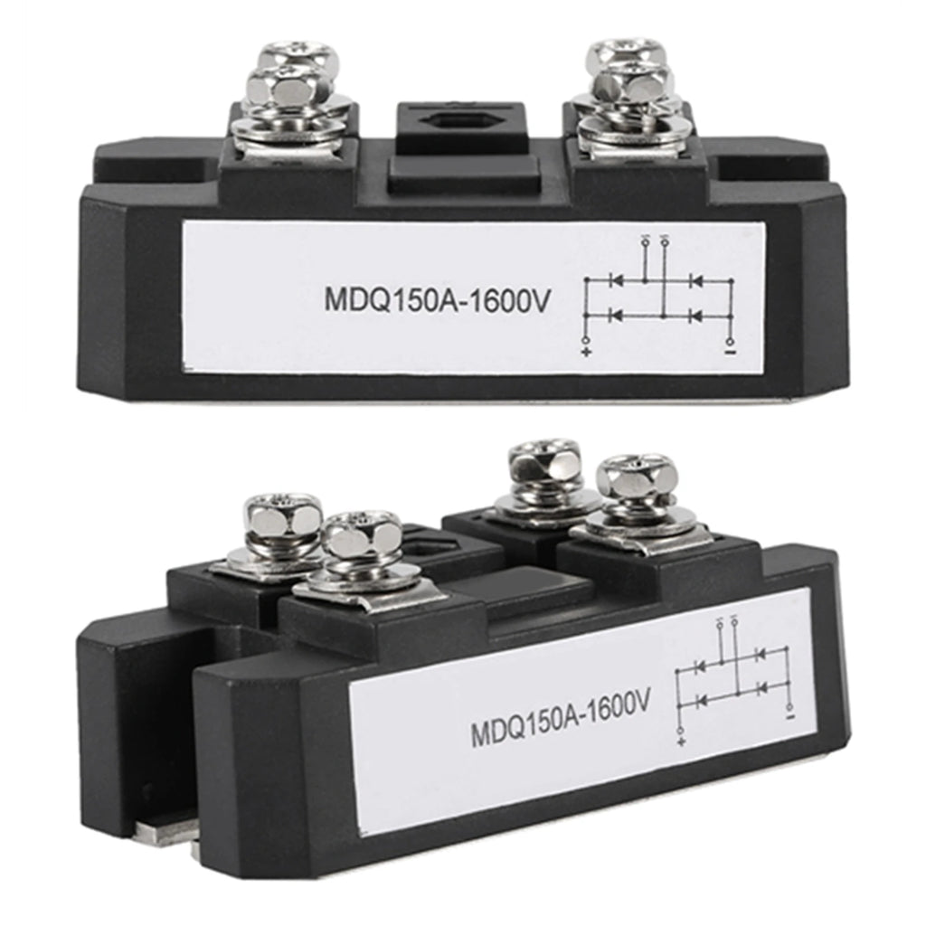 1pc Black Single phase Diode Bridge Rectifier 150A Amp High Power 1600V