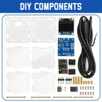 ESP8266 MINI Weather Clock WIFI Digital Clock DIY Soldering Kit Electronic Multifunctional Weather Station