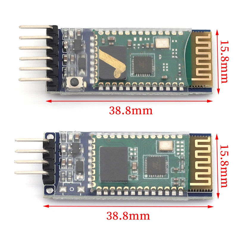 HC-05 HC-06 Master-Slave 6Pin/4Pin Anti-reverse,Integrated Bluetooth Serial Pass-Through Module,Wireless Serial For Arduino