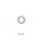 WS2812B DC5V Led Pixel Ring Individul AddressabIe Ring 5050 RGB WS2812 IC BuiIt-in Led ModuIe And 14Keys Lock USB  Controller