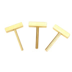 3 PCS 30W/40W/60W Power T Tip Soldering Iron Flat Tip Design For Ribbon Cable Hot Press Soldering Tip With Hot Press Stripe
