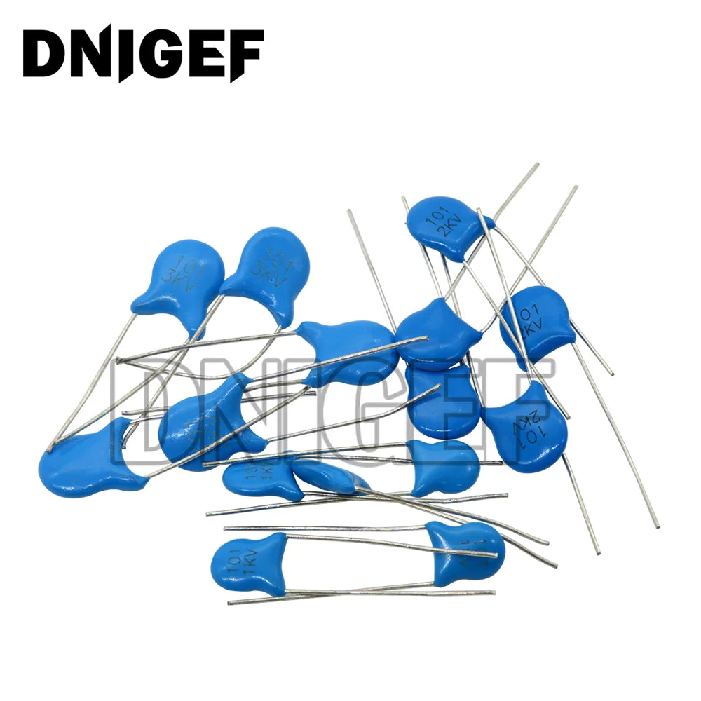 20PCS 1000V High Voltage Ceramic Capacitor 1KV 2KV 3KV 101K 151K 221K 331K 471K 561K 681K 821K 102M 152M 222M 332M 472M 103M