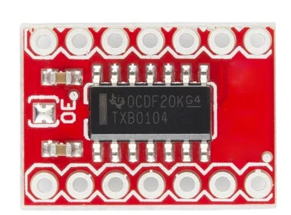 TXB0104 4 Channel Auto Bidirectional Level Shifter Module Push-Pull Signal Voltage Translator 1.8V/3.3V/5V Compatible with SPI