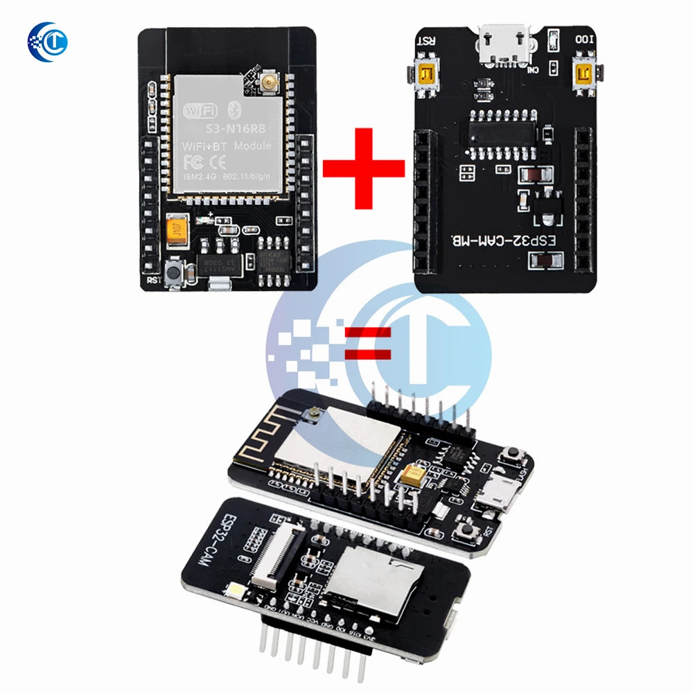 ESP32-S3-N16R8 CAM Development Board WiFi+ Bluetooth Module With OV2640/OV3660 Camera