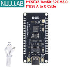 Upgraded ESP32 Development Board with USB-C Port, Equipped ESP32-D0WD-V3 Chip and 4MB Flash, 2.4GHz WiFi + BLE & Classic Bluetoo