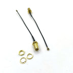 100Pcs-400pcs Brass SMA Nut Bulkhead To  U.FL Female 1.13 Cable Pigtail New