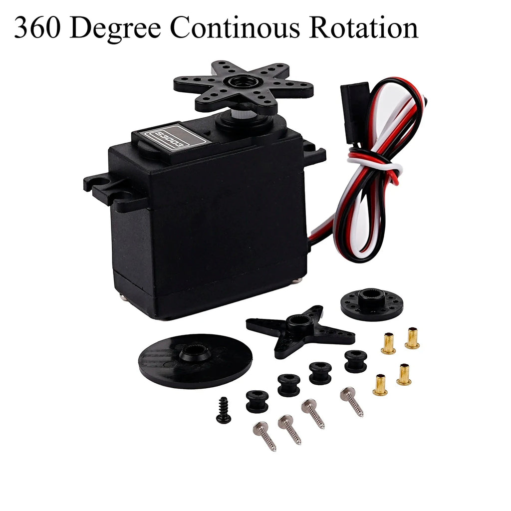 S3003 6kg Torque RC Servo Motor 180/270/360 4.8V-6V Standard Digital Servo 25T for RC Car Plane Boat Helicopter Robot Racing Car