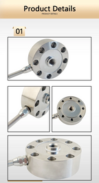 Compression/Tension Spoke Load Cell 30kg-5t Options, 5-Digit Display Controller, Relay Outputs OUT1/OUT2 8 Mounting Holes