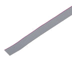 1/3/5 Meter 1.27mm Gray Flat Ribbon Cable Wire 6/8/10/12/14/16/18/20/24/26/30/34/40P UL2651 300V for 2.54mm IDC Connector