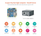 NanoPi Zero 2 Super Tiny Fast GigE Computer Rockchip RK3528A Development Boards ARM Mali-450 GPU Quad-core ARM Cortex-A53