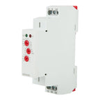 2Pcs GRT8-M1 Multifunctional Delay Time Relay with 10 Functions DIN Rail Mount AC/ 12V~240V Multifunctional Delay Time Relay