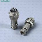 1/5/10Set GX16 Aviation Connector 2 3 4 5 6 7 8 9 10 Pin Male Plug Female Socket Waterproof Circular Connector