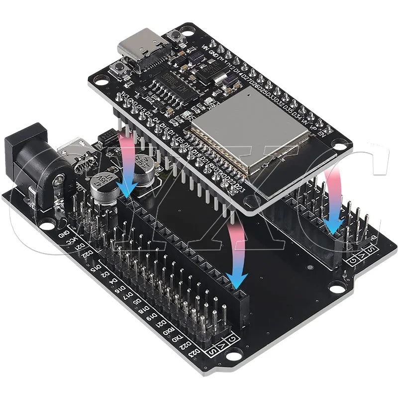 1-10PCS FOR 32 CH340C Development Board WiFi+Bluetooth Ultra-Low Power Dual Core Expansion Board FOR ESP32
