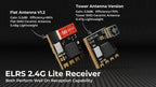 BETAFPV ELRS Lite 2.4GHz V1.2 Receiver ESP8285 SX1280 Flat Antenna 5V Input For Meteor65 Meteor75 Tiny Whoop FPV Racing Drone