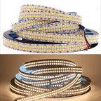 12V 24V LED Strip SMD 2835 Flexible LED Tape 5M 120 240 480Leds/m Waterproof Ribbon Diode Room Decor Warm Natural Cool White