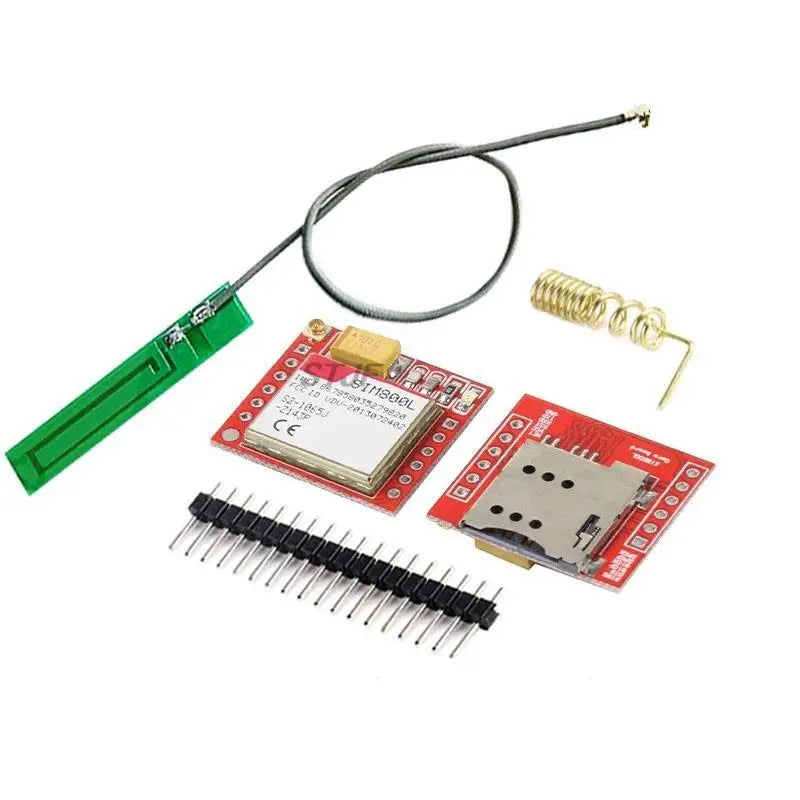 Smallest SIM800L GPRS GSM Module Kit MicroSIM Card Core BOard Quad-band TTL Serial Port with the antenna