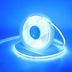 DC 12V 24V COB Strip 320Leds/M High Density RA90 White Pink Yellow Ice Blue Red Green Flexible Ribbon Rope LED Light