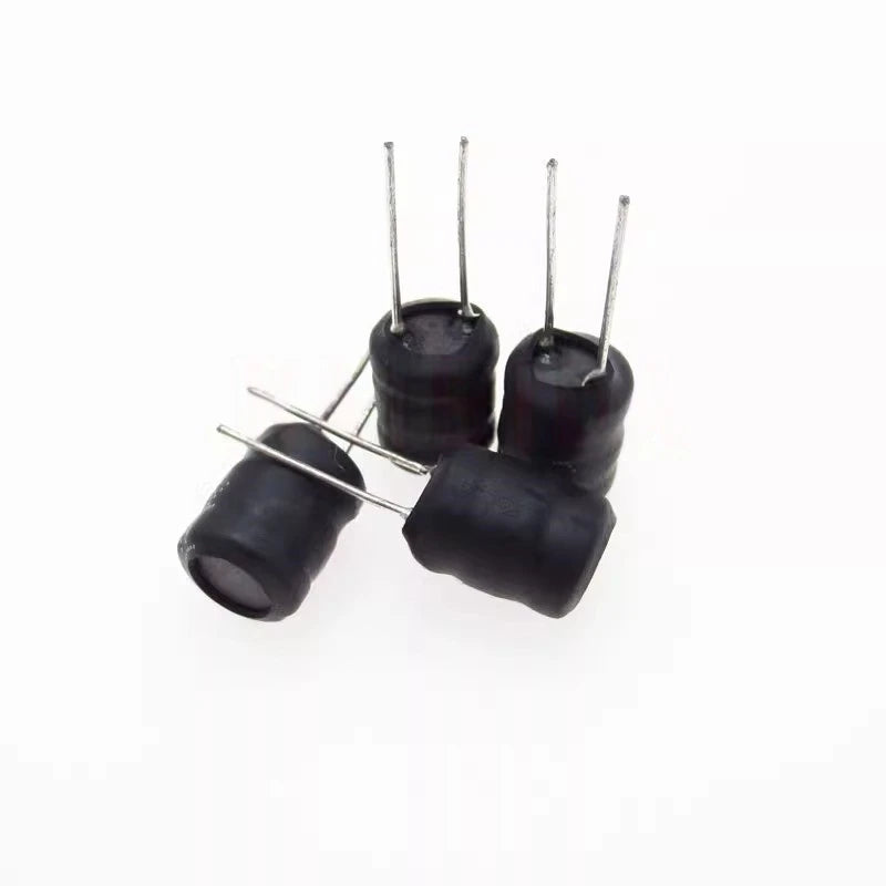 10PCS I-Type Inductor 8 * 10-1MH2.2MH3.3MH10MH Plug-In Inductor