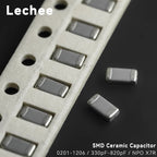 100pcs/lot 0201 0402 0603 0805 1206 SMD Ceramic capacitors 330pF 390pF 430pF 470pF 510pF 560pF  620pF 680pF 750pF 820pF NPO X7R