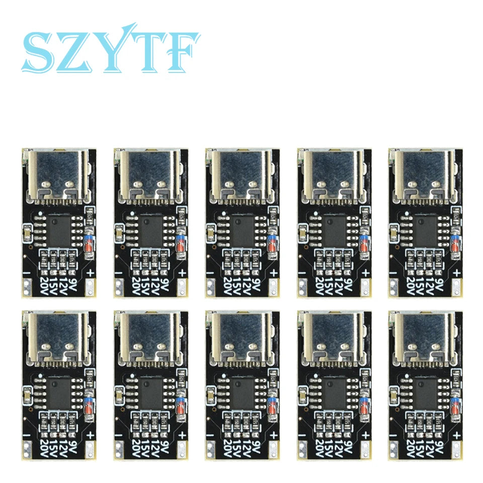 1-20PCS PD/QC/AFC Type-C Decoy Board USB Boost Module PPS/QC4 FCP AFC Type-C Trigger Polling Detector Power Fast Charging