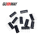 10PCS 4PIN 5PIN 6PIN 7PIN 8PIN 9PIN 10PIN Exclusion Network Resistor Array DIP 100 220 330 470 680 1K 1.2K 2K 3.3K 4.7K 10K 100K