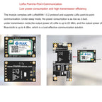 WisBlock Basic Starter Kit for Meshtastic RAK4631 LPWAN Wireless SX1262 LoRa Module with RAK19007 Base Board for DIY Enthusiasts