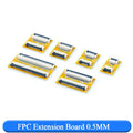 2PCS FPC FFC Flexible Flat Cable Extension Board 0.5MM/1.0MM Pitch 6 8 10 12 14 20 30 40 50 PIN Connector