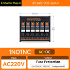 ENMG Relay Module 220VAC 2/4/8/16 Channel SPDT DPDT PLC Signal Amplifier Board Industrial Control Switch