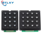 3*4 4*4 Matrix Switch Keyboard Keypad Array Module ABS Plastic Keys 4x4 3x4 12 16 Key Button Membrane Switch DIY Kit forArduino
