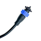 50A M25 Self-locking Waterproof Plug Cable IP67 2 3 Pin Power Charging Connector Large Current Male Female Aviation Plug Socket