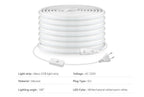 Super Bright 220V COB LED Strip Neon Lights 280LEDs/m Flexible Kitchen Lamp RA90 Waterproof LED Tape With EU Power Plug 1M-30M