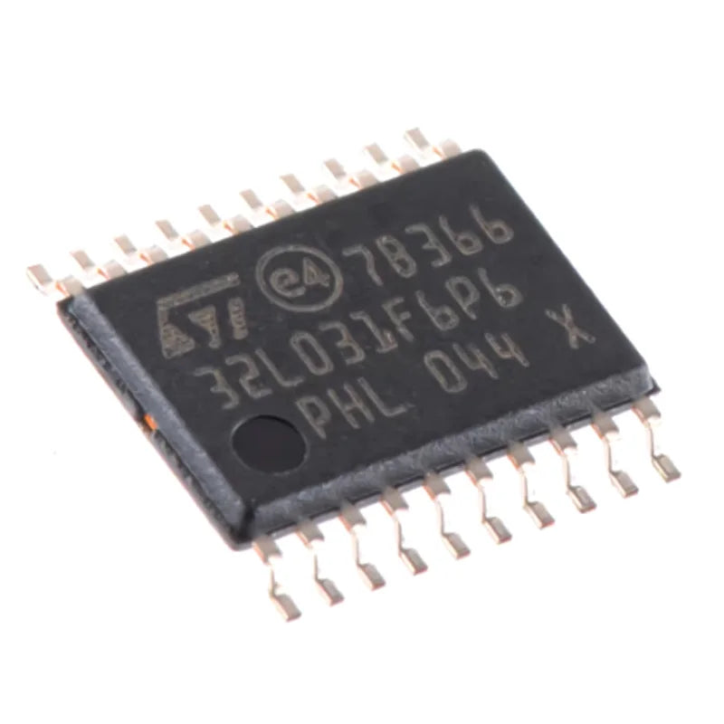 5Pcs New Original Stm32L031F6P6 32L031F6P6 Tssop-20 Arm Cortex-M0 32-Bit Microcontroller
