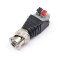 BNC male to extruded terminal connector Q9 50ohm surveillance video connector Press-type terminal adapter