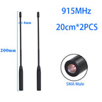 Support Custom 2PCS LoRa Module Antenna for Meshtastic 868MHz 915MHz Soft Antenna Omni High-Gain Whip Antenna SMA Head Connector