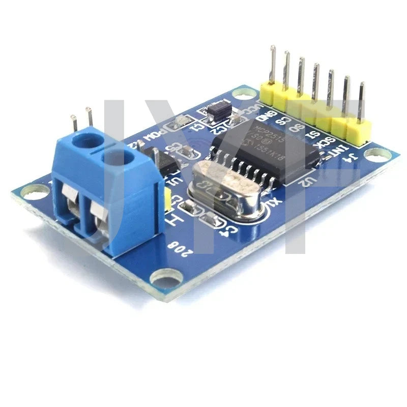 2PCS MCP2515 with TJA1050 Transceiver SPI Interface Industrial Control Automotive Diagnostics CAN Bus Module ESP32 MCP2515