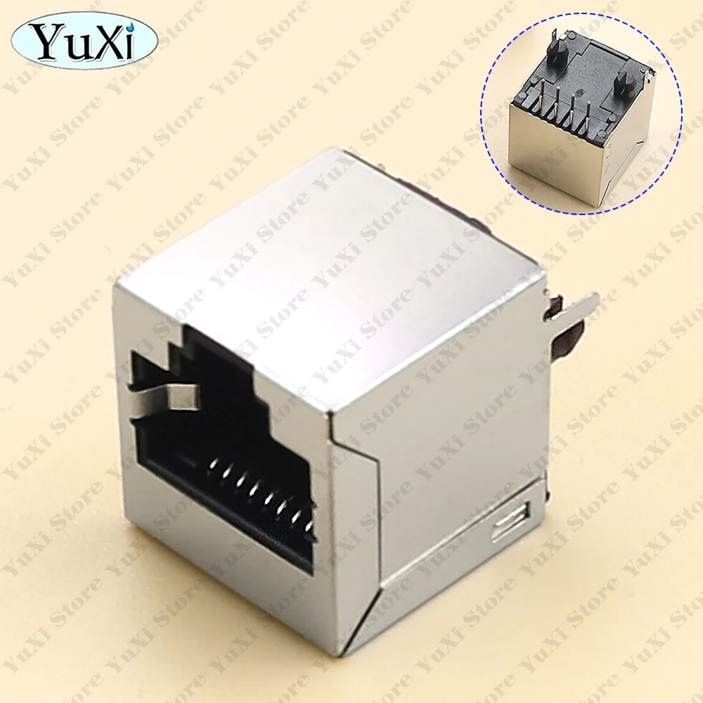 1-10pcs RJ45 Adapter Board To XH2.54 Modular Ethernet Connector Network Interface Breakout Board Pin Header 8P Adapters