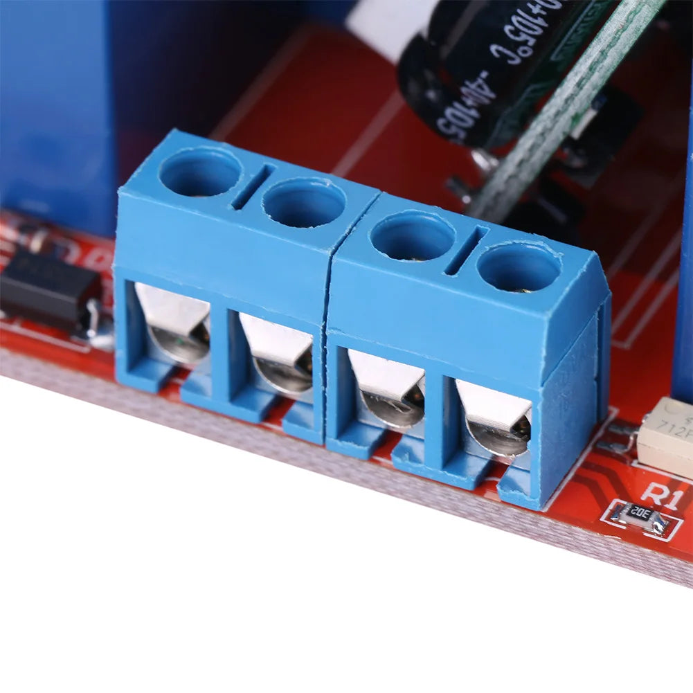AC100V-250V 30A High Power 2-Channel Relay DC5V High low Level Trigger Switch Module