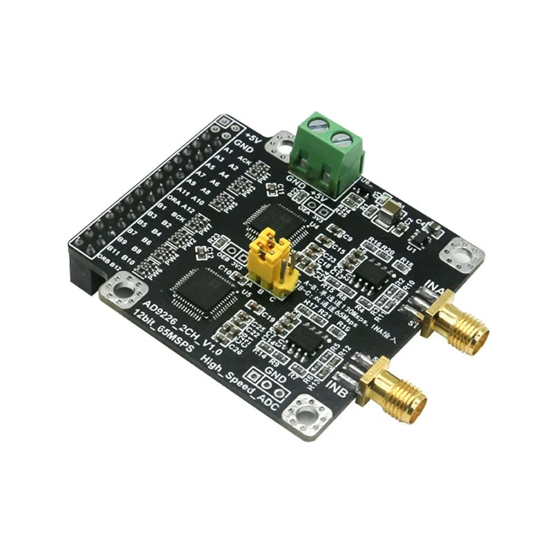 AD9226 High-Speed 12-Bit ADC Module 65MSPS Dual-Channel, 130MSPS Single-Channel Data Acquisition Board for FPGA MCU Oscilloscope