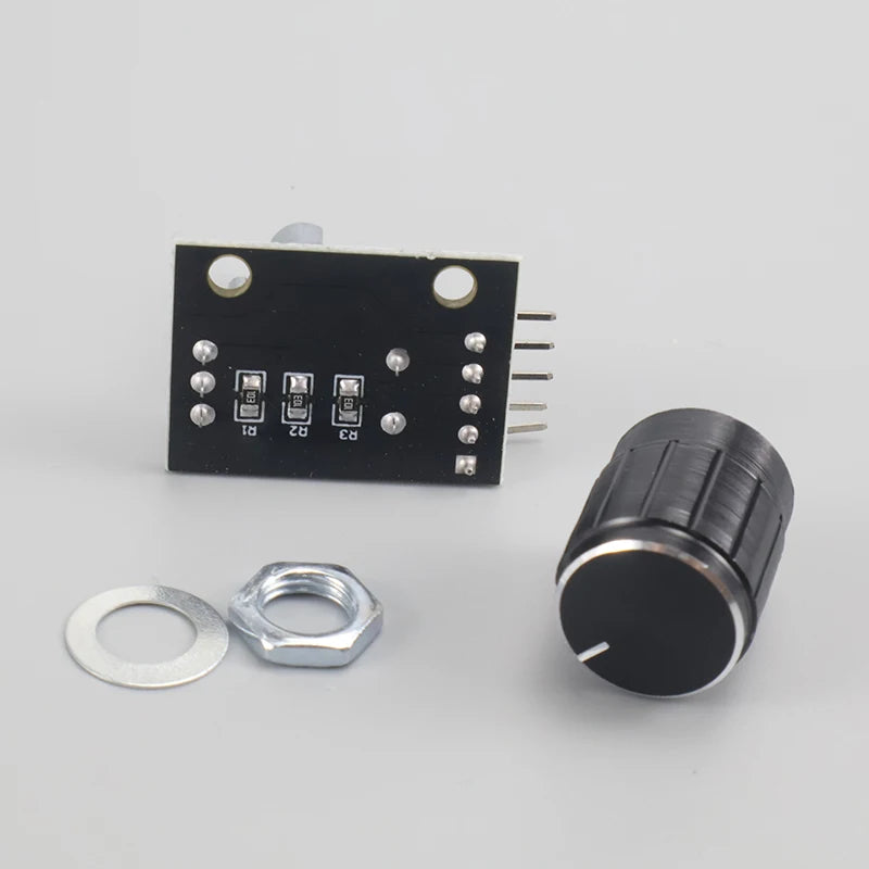 KY-040 Rotary Encoder Module with Knob | 360 Degree 20 Pulse for Arduino R3 Board | 5V Brick Sensor Switch