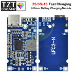 Type-C USB 2S 3S 4S BMS 4.5V-15V 18W 2A Lithium Battery Charging Module Support QC Fast Charge With Temperature Protection