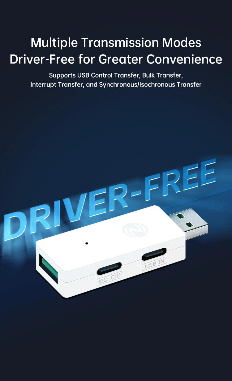 ALIENTEK USB 2.0 High-Speed Isolator HUB23 Industrial-Grade 480Mbps Opto-Coupler Photoelectric Protection Module
