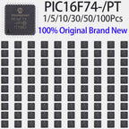 1~100Pcs  PIC16F74-I/PT Qfp44 Surface Mount Smd Chip 8 Bit Pic Microcontroller Mcu Integrated Circuit For Electronic Diy Project
