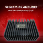 Car DSP Amplifier Hi-Fi Booster Audio Digital Sound Processors 4*80W for Android Speaker Subwoofer Power Car Radio Stereo AMP