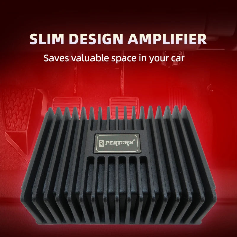 Car DSP Amplifier Hi-Fi Booster Audio Digital Sound Processors 4*80W for Android Speaker Subwoofer Power Car Radio Stereo AMP