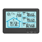 Wireless Weather Station Barometer LCD Screen Hygrometer Thermometer Freezing Point Reminder Rainproof Weather Forecast Sensor
