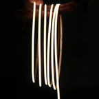 5V USB Tuya WiFi Tuya Zigbee 3mm 4mm Ultra Thin COB LED Strip Lights for Home Decor DIY Blue/Pink/Purple High Density LED Tape